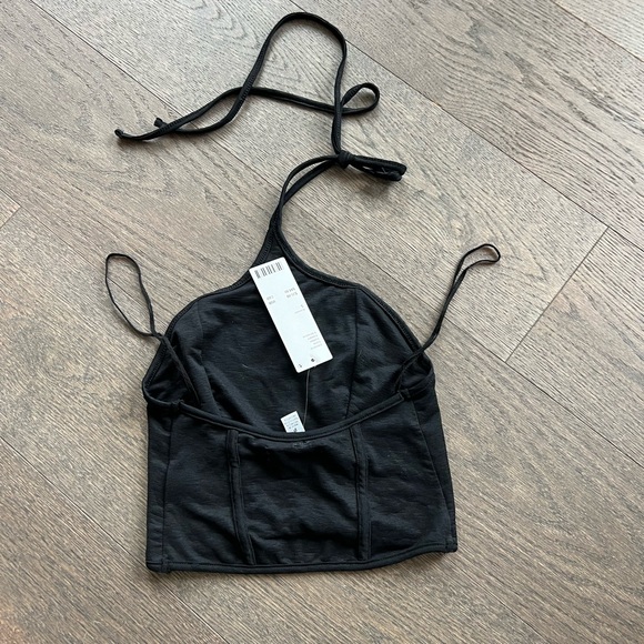 Urban outfitters black halter top - Picture 2 of 2